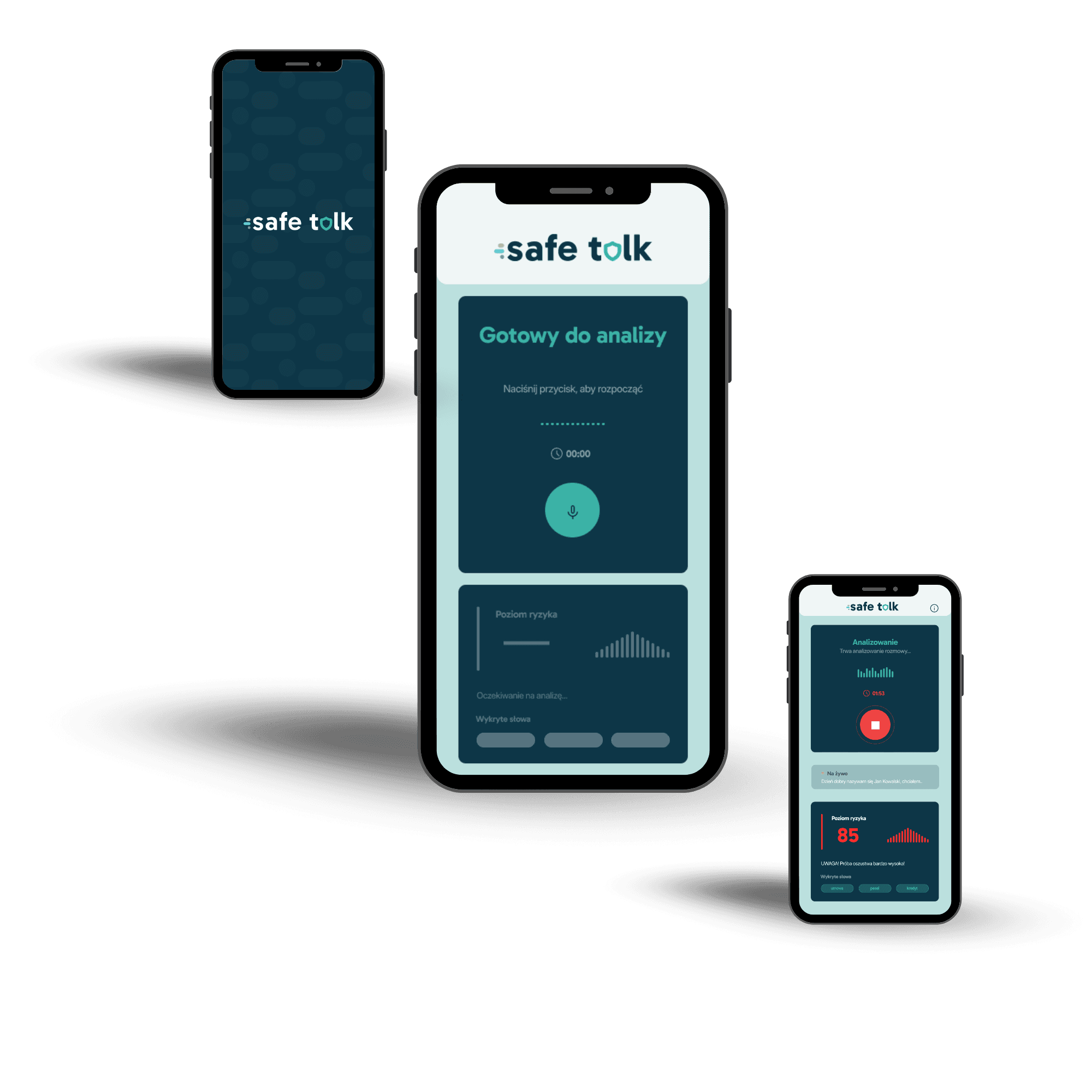 Safe Talk App on iPhone